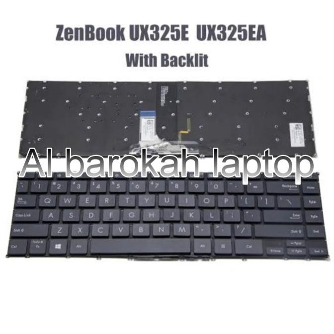 Keyboard Asus Zenbook 13 Ux325 Ux325E Ux325Ea Ux325Ua Um325 Um325U Um325Ua New Stok