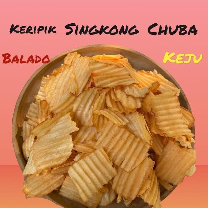 

Keripik Singkong Chuba Balado Dan Keju 250 Gram nUg