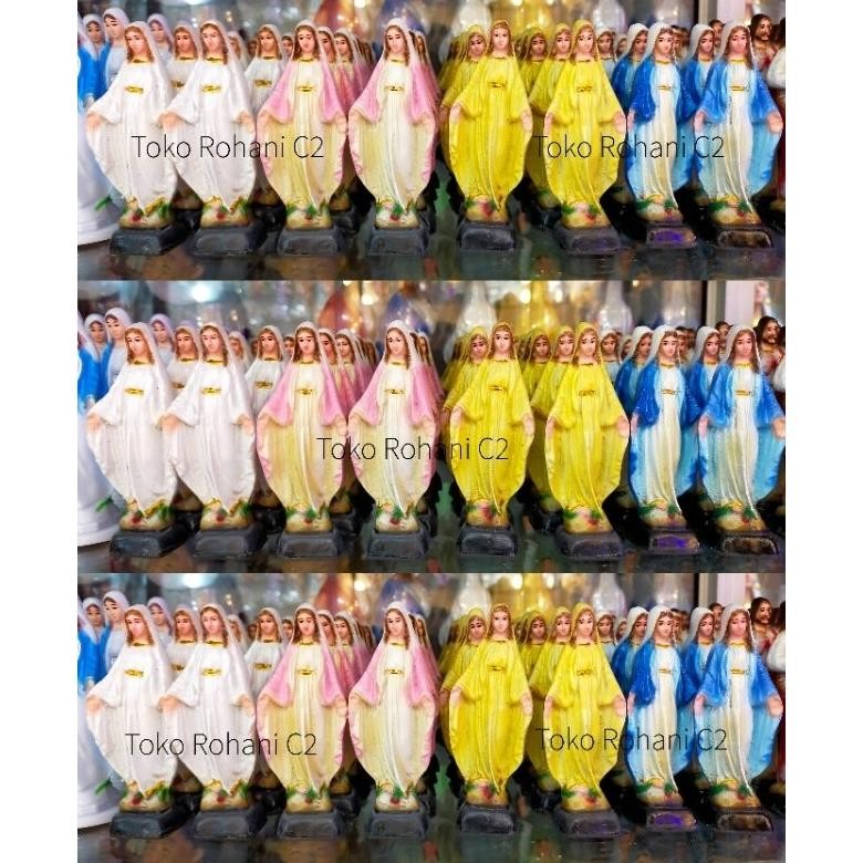 sd-67 hj-43 Patung Maria MTT 10cm RF (4739) - Patung Maria - Patung Mini - Patung Maria Mini - Patun