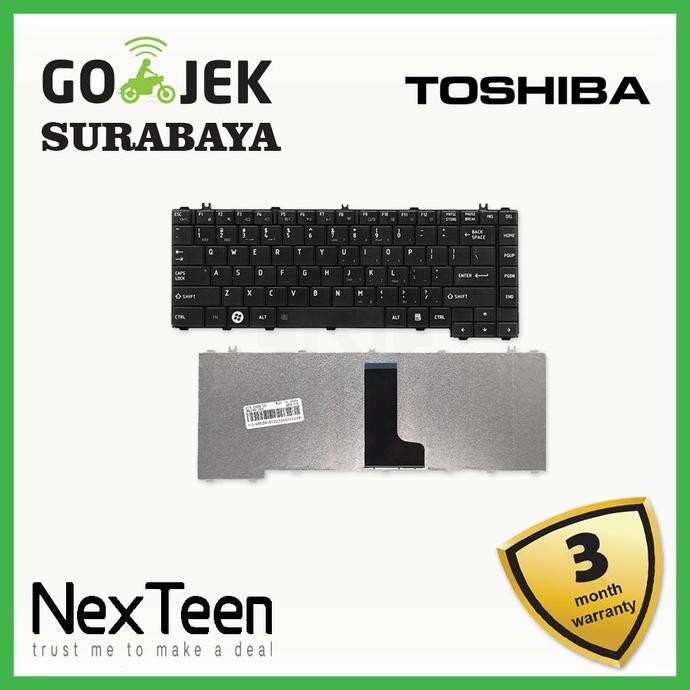 Original Keyboard Toshiba Satellite L730 L735 L740 L745 L745D Warna Putih New Stok