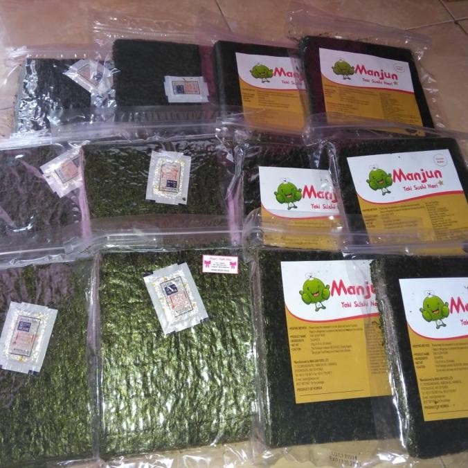 

Promo Promo Sale Terbatas Nori Manjun 50S Halal Rumput Laut Sushi Termurah