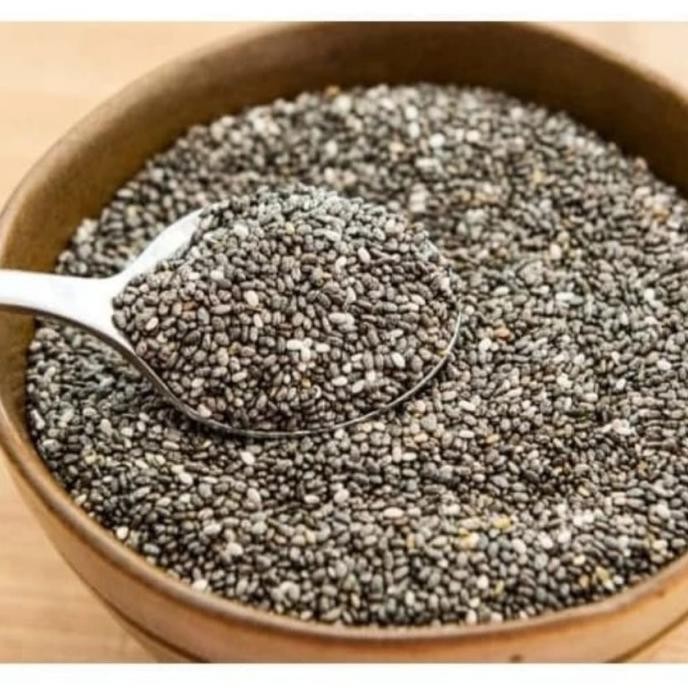 

Promo Organic Black Chia Seed 1 Kg Organik