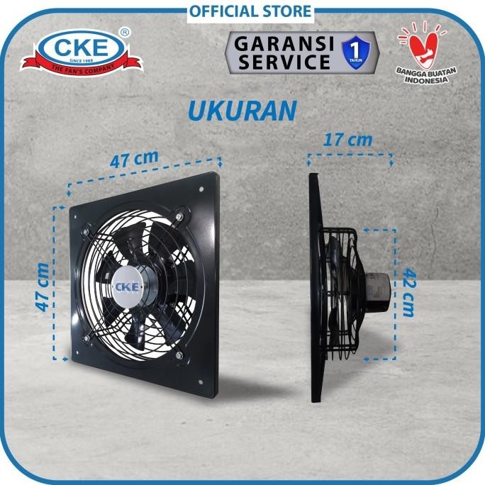 Promo Wall Exhaust Fan 16" Inch Kipas Exhaust Fan Dinding Industrial 16 Inch