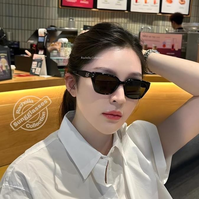 Murah Sale  Kacamata Hitam Fashion Korea Gm Nada Rc-0118 + Box & Hard Case Kacamata