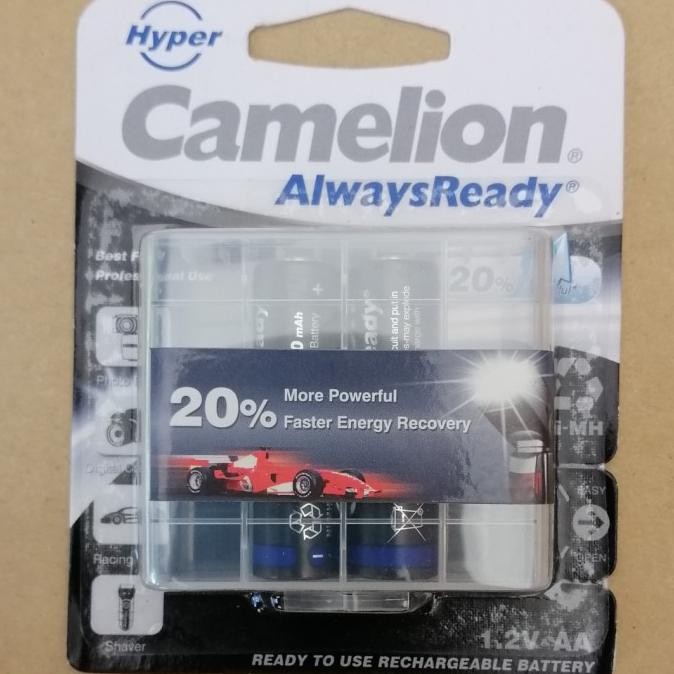 Baterai Rechargeable AA Camelion 2000 Mah isi 2pcs