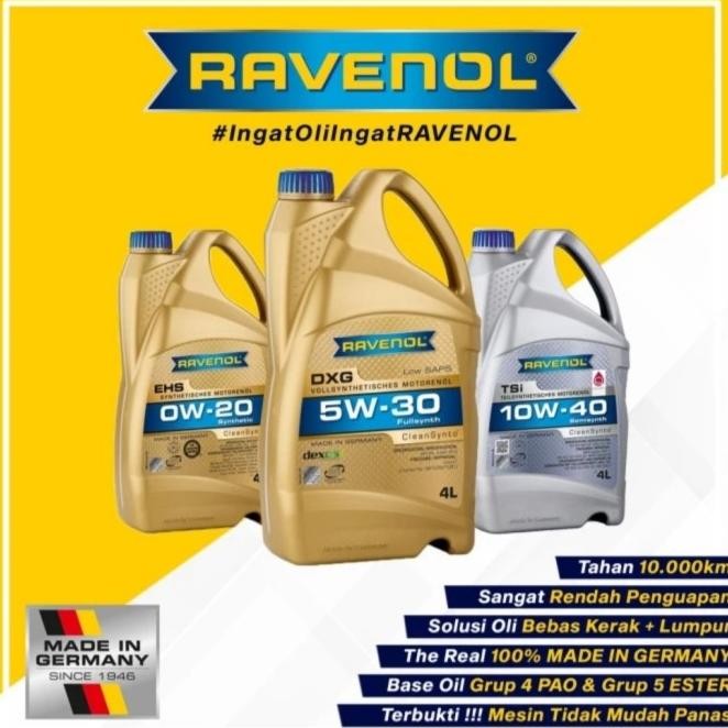Oli Samping 2T Ravenol Original Germany Olsam 2Stroke Ravenol Original