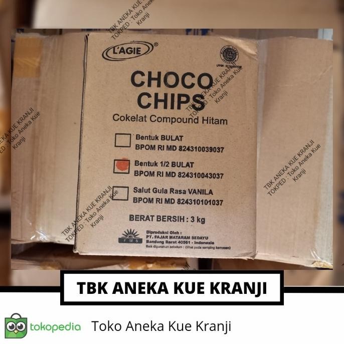 

LAGIE Cokelat chip chocolate 3 KG DUS liquid