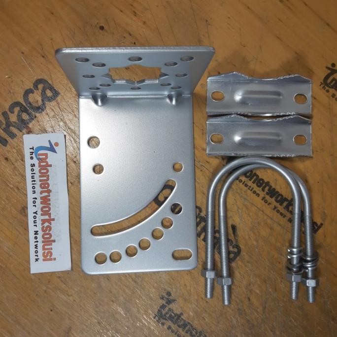 BRACKET BREKET CLAMP KLEM DUDUKAN TIANG ANTENA YAGI OMNI TV RADIO