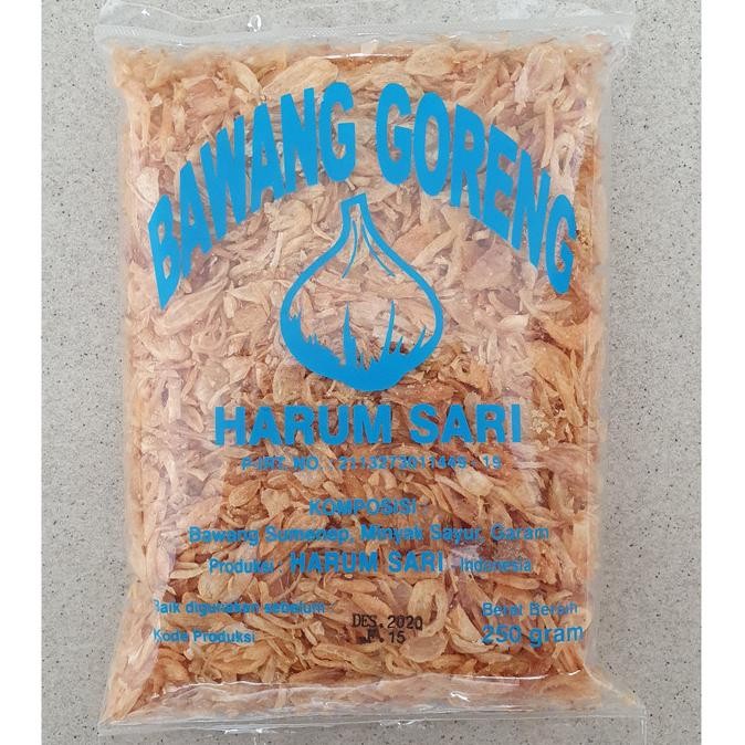

Promo Bawang Goreng Sumenep "Harum Sari" - Harum, Renyah, Gurih - 250 Gram