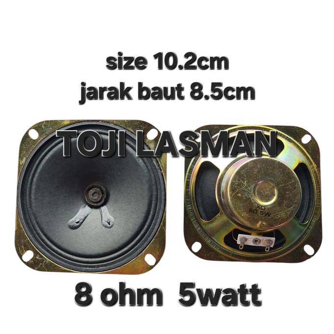 Baru ( SPEAKER 4 INCHI VOKAL ) SPEKER 4"  MIC MIDDLE FULL RANGE FULLRANGE 4 INCI TOA 10CM 10 CM TOA 