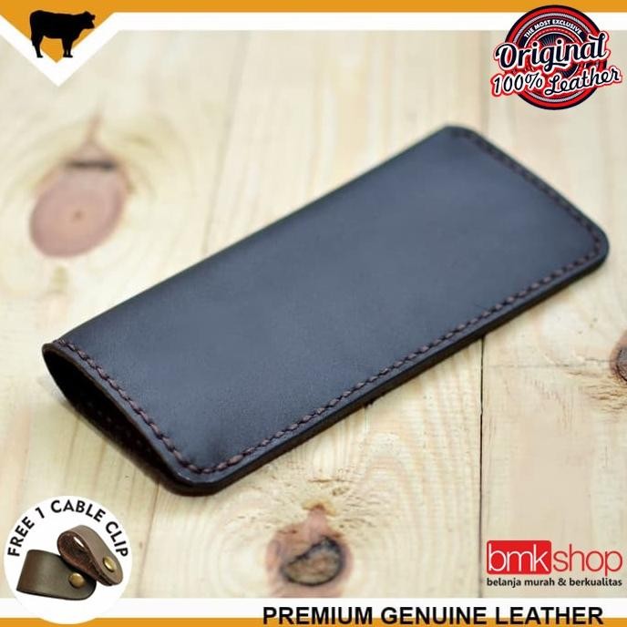 Murah Sarung Kacamata Kulit Asli, Dompet Kacamata Kulit Asli Handmade