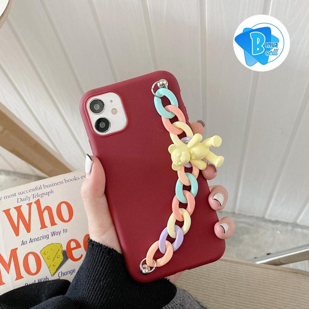 Case Softcase Candy Gelang Rantai Vivo Y11 Y12 Y15 Y17 Y19 U3 Bc1374