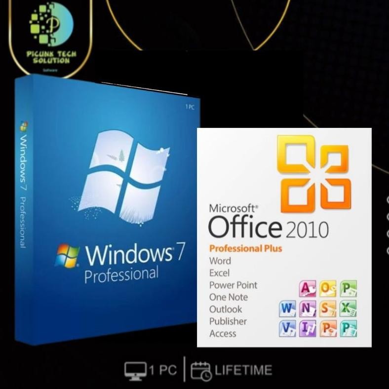Bundling Win 7 + Office Pro Plus 2010/2013 Original License