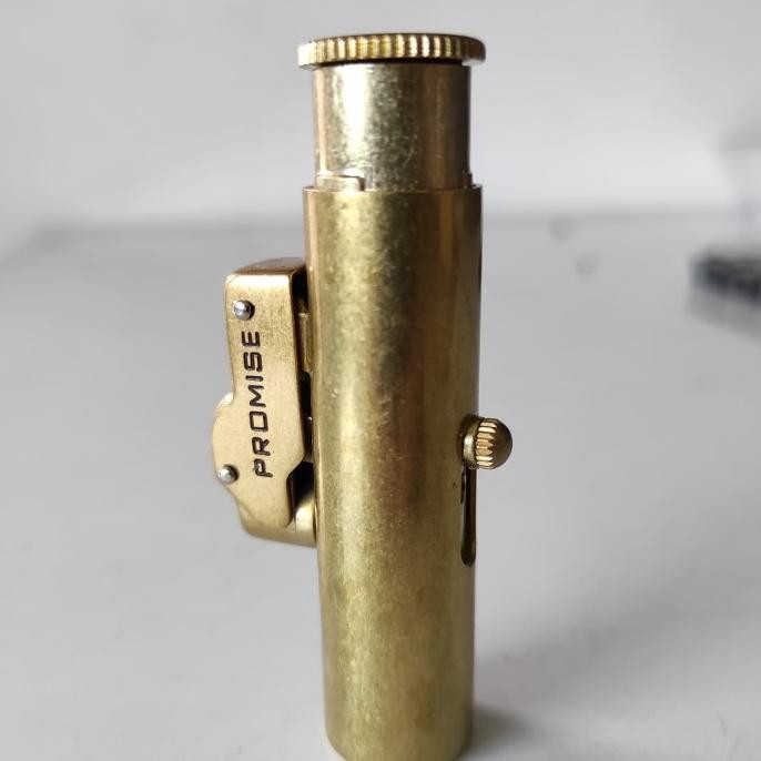 Korek Jadul Promise 016 Sumbu Batu Api Minyak Zippo