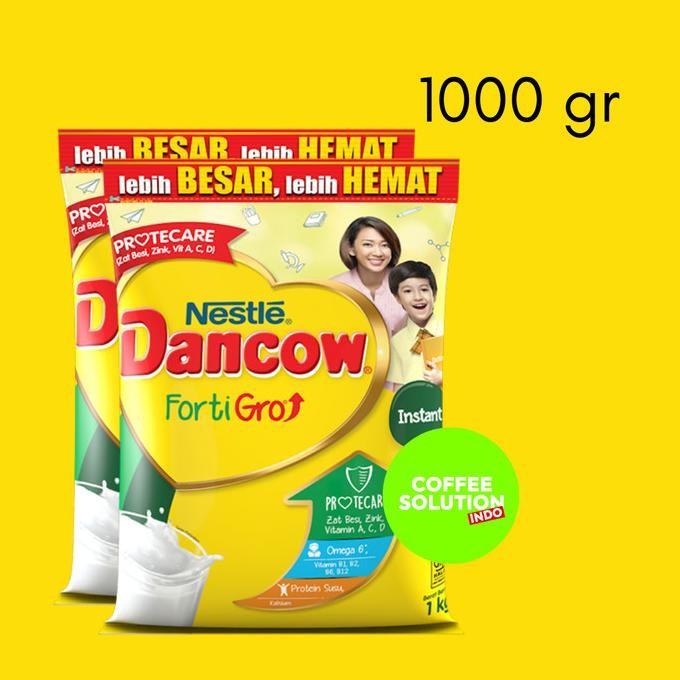 

Nestl Dancow Fortigro Susu Bubuk Instant Pouch 1Kg Terbaru
