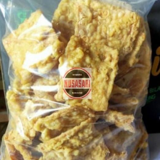 

HJ Oleh Oleh Keripik Tempe Goreng Khas Bandung Rasa Manis Pedas Daun Jeruk Kemasan 500gr
