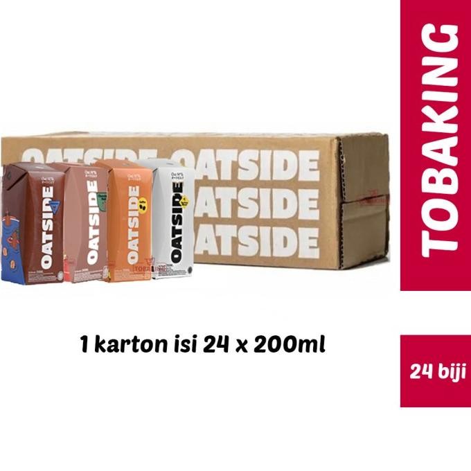 

Oatside Oat Milk 200Ml 1 Karton Barista Blend Chocolate Malt Coffee Terlaris