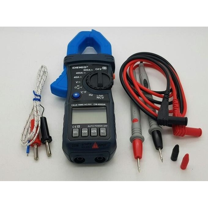 DEKKO CM-600DR / DEKKO CM600DR DIGITAL TANG AMPERE 600 AMPERE AC DC
