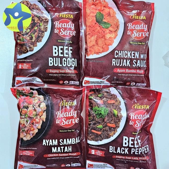 

Fiesta Ready To Serve 300Gr 4 Varian Promo