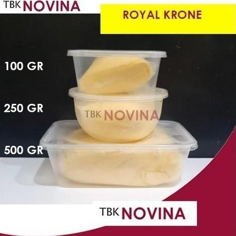 

Royal Krone Butter Subtitute 100Gr / 250Gr / 500Gr Packing Aman Wadah Thinwall Best Seller