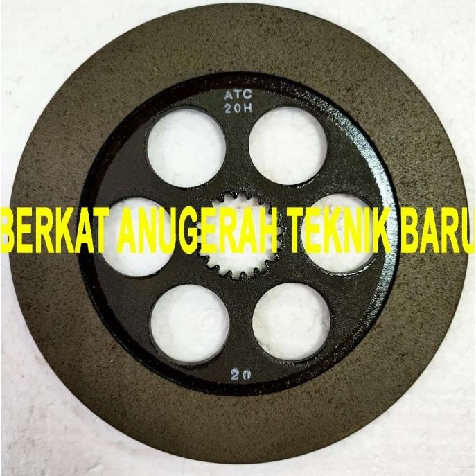 " Kampas Rem / Brake Wheel " Spare Parts Wire Rope Hoist Hitachi 5 Ton