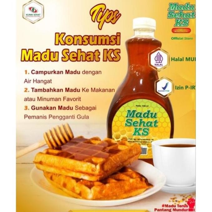 

Madu Klinik Sehat Ukuran 640Ml - Madu Untuk Daya Tahan Tubuh - Madu Sehat 640Ml - Madu Asli Enak - Syrup, Honey Promo