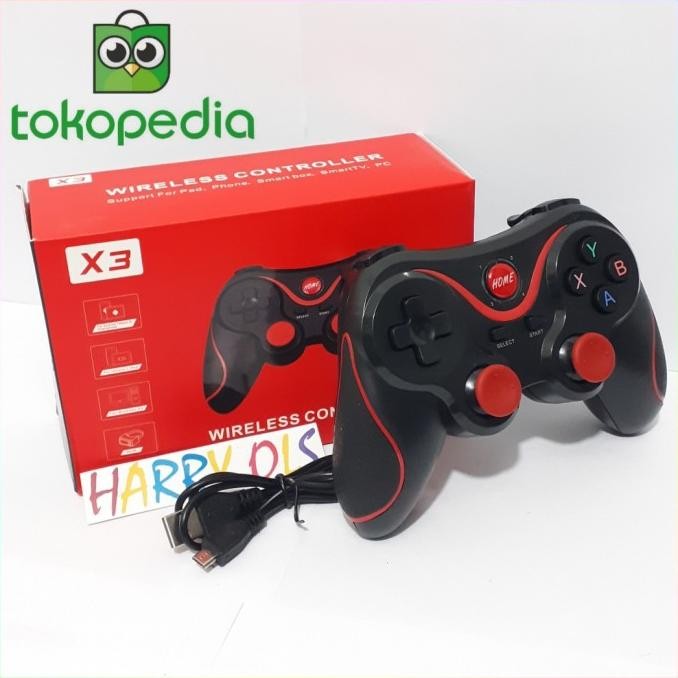 promo stick gamepad wireless x3 bluetooth for android,tv box, smart tv,lapto