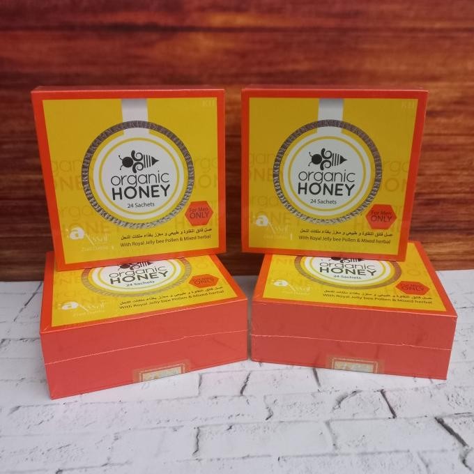 Organic Royal Honey Import/24 Sachet Terbaru