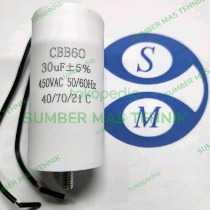 Kapasitor 30 Microfarat Kapasitor Kompresor Portable 30Mf Kondensor New Stok