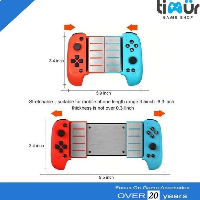 promo stick stik gamepad android ios wireless bluetooth saitake 7007f1