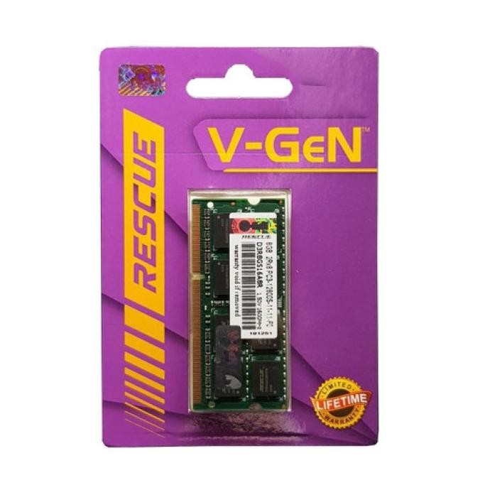V-Gen 8Gb Ddr4 2666Mhz Vgen Rescue Sodimm Ram Laptop New Stok