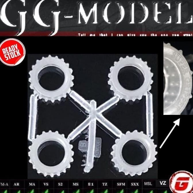 Promo REP TAMIYA 94446 BAN DURI MEDIUM CLASSIC LOTTE EDITION TRANSPARANT COD