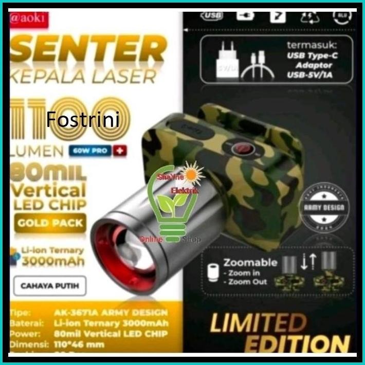 AOKI SENTER KEPALA 15 W AK-3678L AK-3695A 80W / AOKI SENTER KEPALA LED ZOOM AK-3685A / AK-3686K / AK