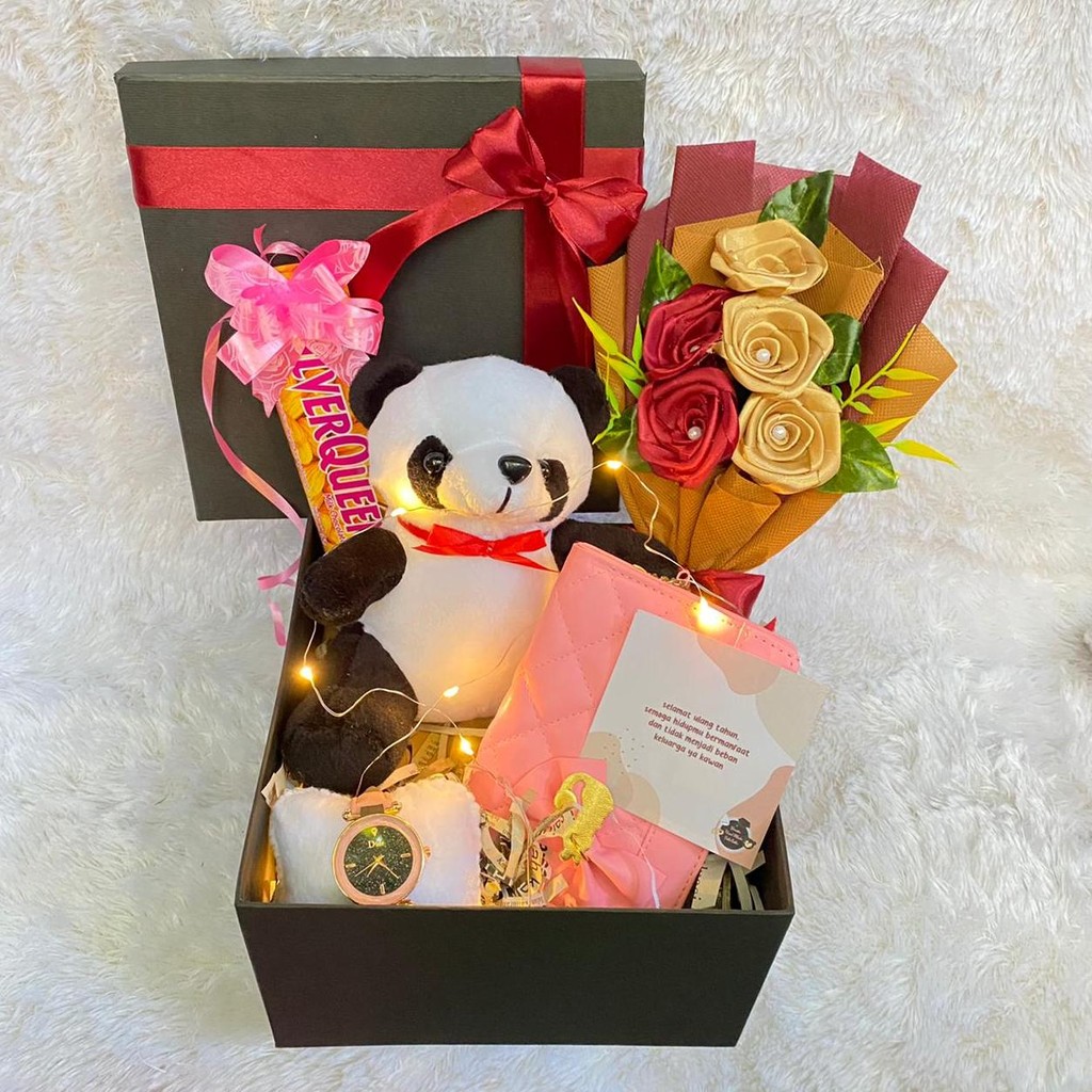 Paket Valentine Pacar  Ultah Pacar Anniversary Cewek Kado Doi Cewek Murah Hampers Paket Ultah Kado P
