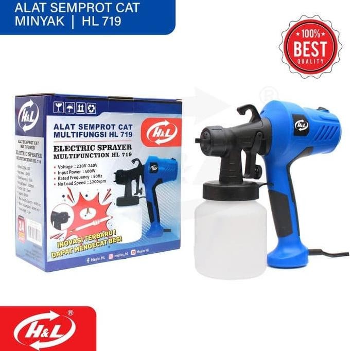 Electric Spray Gun / Alat Semprot Cat Minyak Elektrik HL 719