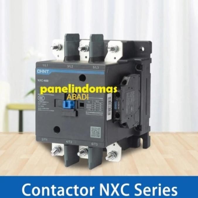 Kontaktor / Contactor Nxc-400 / Nxc400 3P 400A 200Kw Chint New Stok