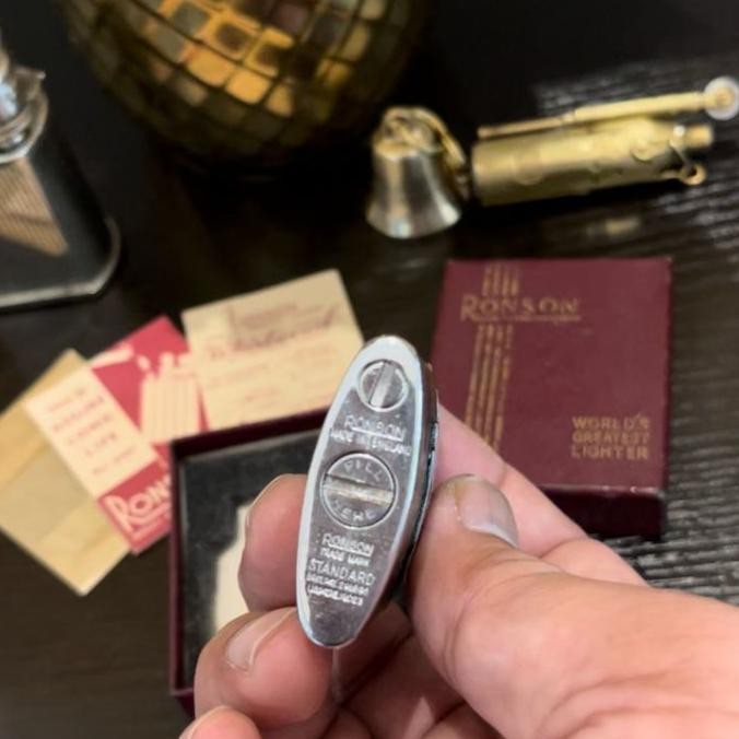 Korek api Jadul vintage antik Ronson 1920-1930 n dupont
