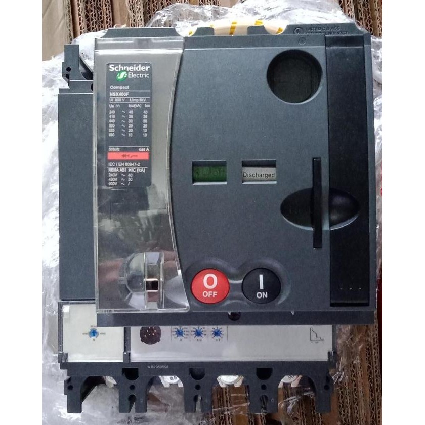 Mccb Breaker Schneider Nsx400F Nsx 400N 4P 400A + Motorized New Stok