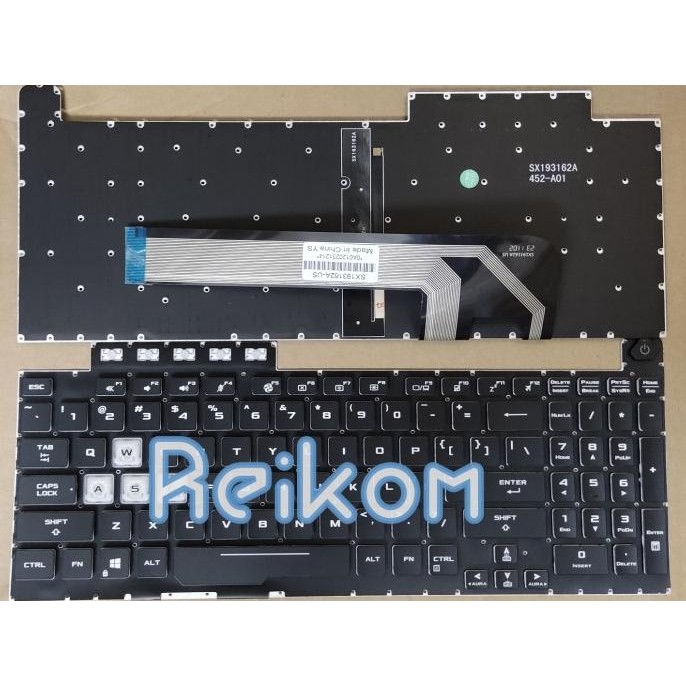 Keyboard Asus Tuf A15 Fa506 Fa506Ic Fa506Icb Fa506Ihrb Fa506Qe Fa506Qm New Stok