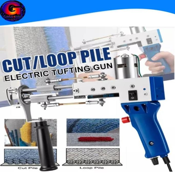 Tufting Gun Cut Pile Mesin Pembuat Karpet tufting Punch Pile - TD-02 murah