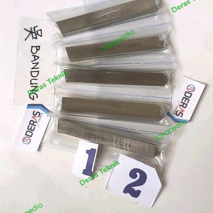 Pahat bubut 1/2 4 in HSS M2 TOKI penampang kotak murah