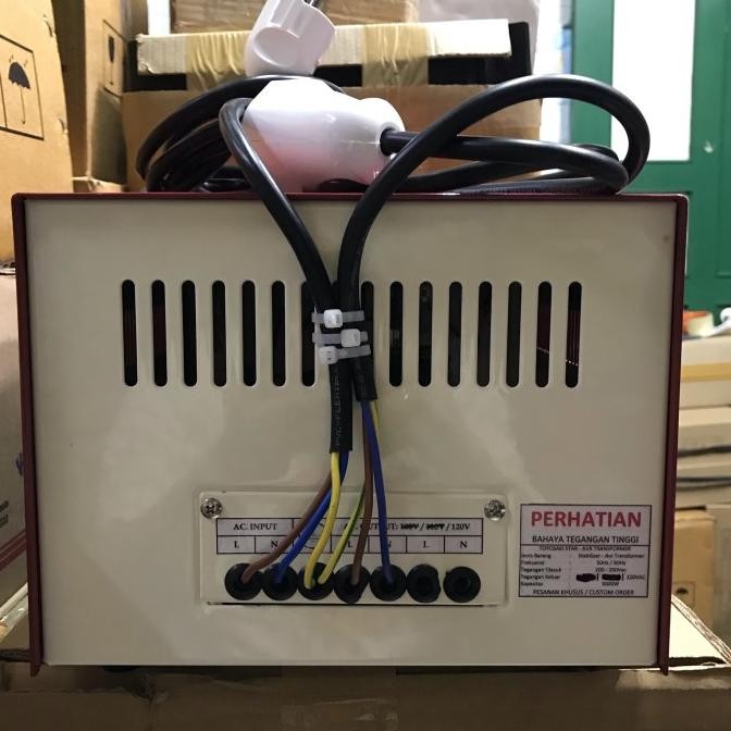 Diskon Avr Transformer Step Down+Stabilizer 3000W-220V To 100V-110V-115V-120V