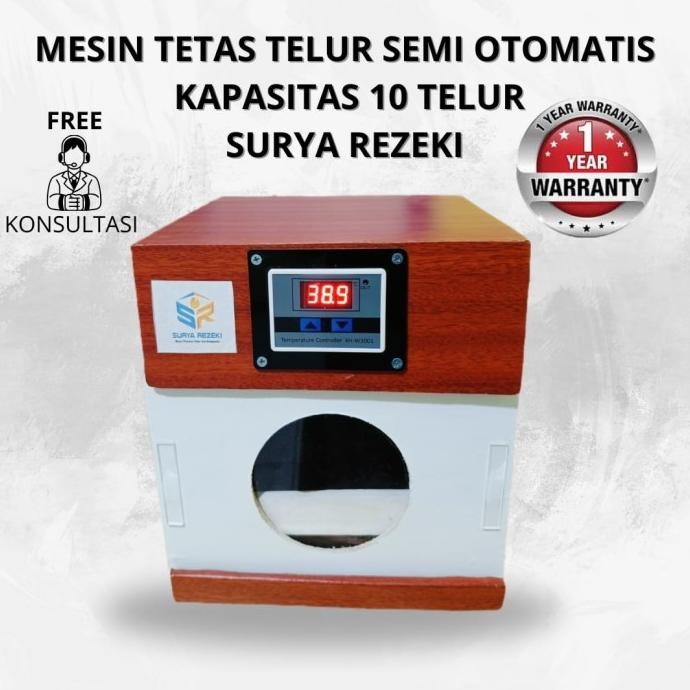 mesin tetas telur kapasitas 10 telur manual murah