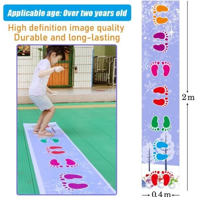 Mainan Anak Karpet Engklek & Jejak Kaki Tangan