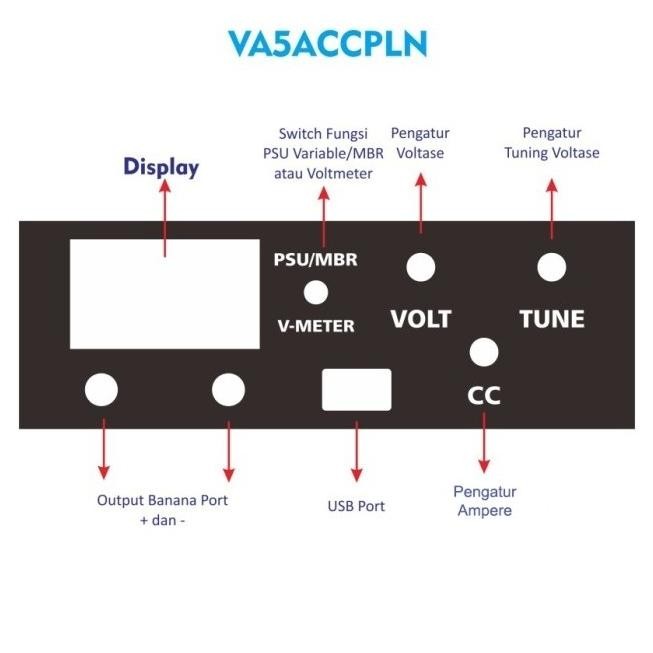 Terjangkau Power Supply Variable Mbr Tinggal Pakai
