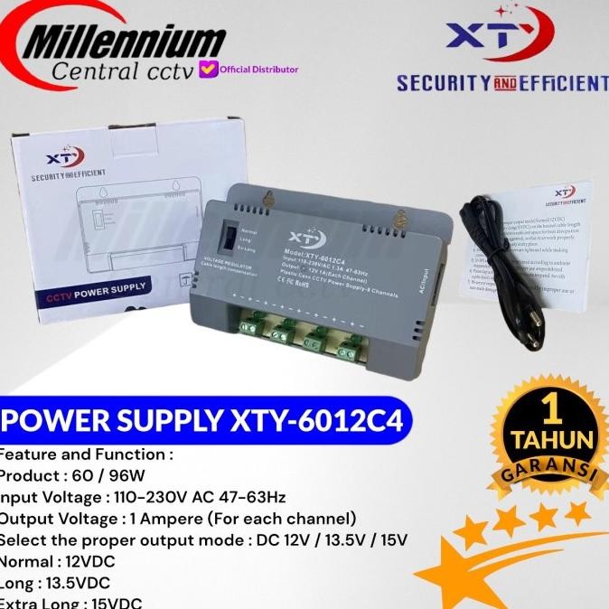 Spesial Power Supply Cctv 4 Channel