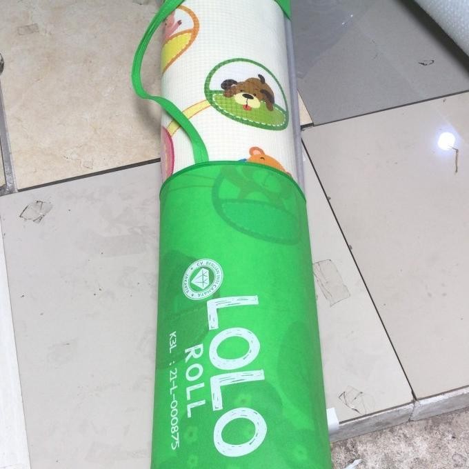 Playmat Playmate Matras Bayi Model Roll (size 180x200)Tebal 1cm