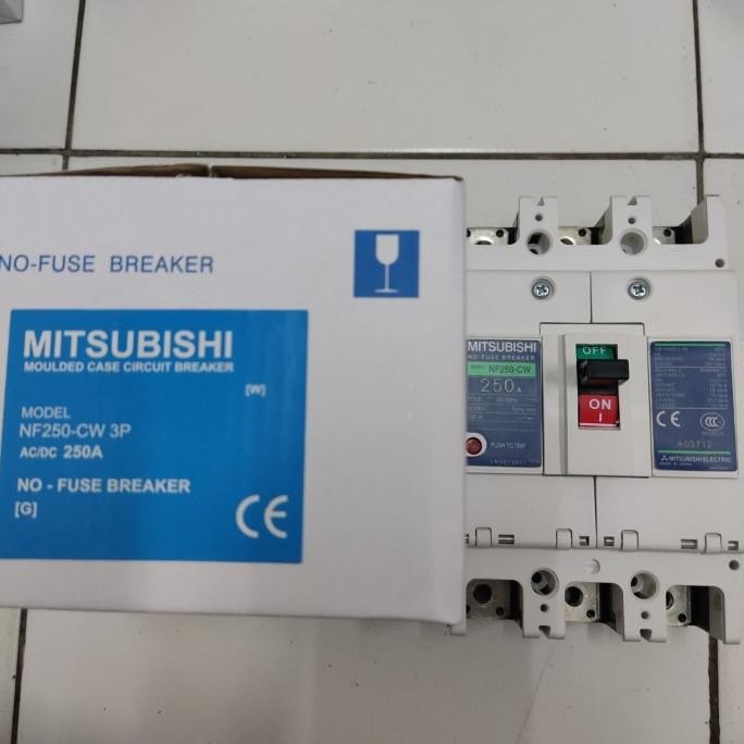 NFB MCCB breaker mitsubishi NF-250CW nf250-CW 250a 250 a