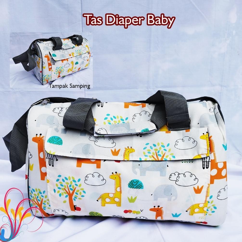 Tas bayi diaper baby bag banyak saku ukuran besar tas bayi besar