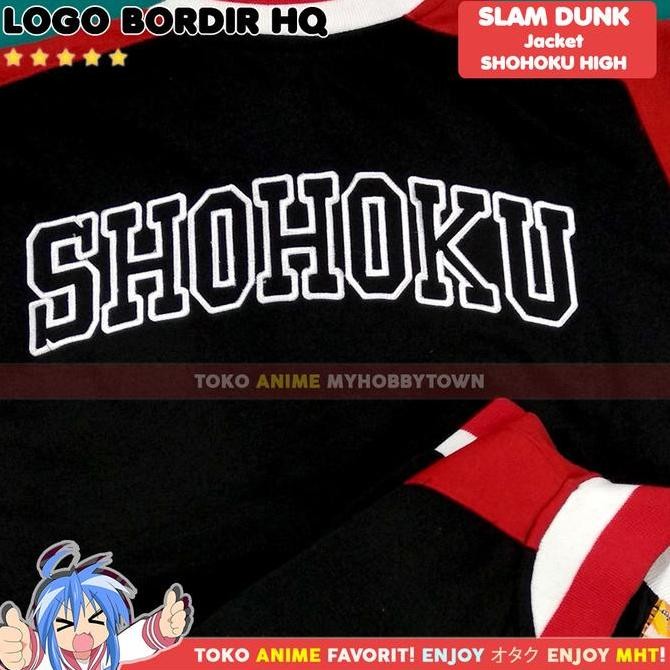 Jaket Shohoku Slam Dunk - Sakuragi Hanamichi Cosplay Jacket